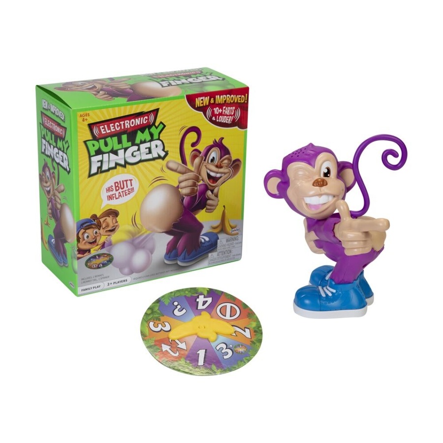 Jakks Pacific Pull My Finger Electronic Board Game 4y+