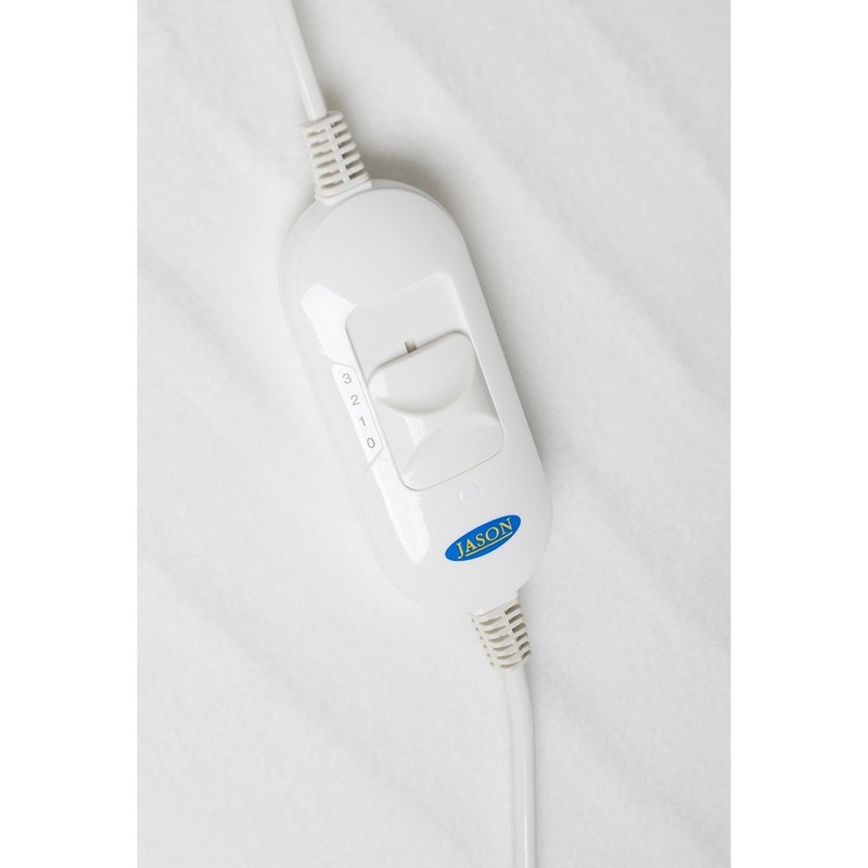 Buy Jason Queen Bed Washable Heated Fitted Electric Blanket Bedding w/Remote 60W MyDeal