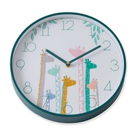 Jiggle & Giggle 30cm Proud Family Acrylic Analogue Wall Hanging Clock Green