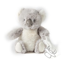 Jiggle & Giggle Kara Koala Ultra Plush Dummy/Pacifier Clip Baby Toy 18cm 0y+
