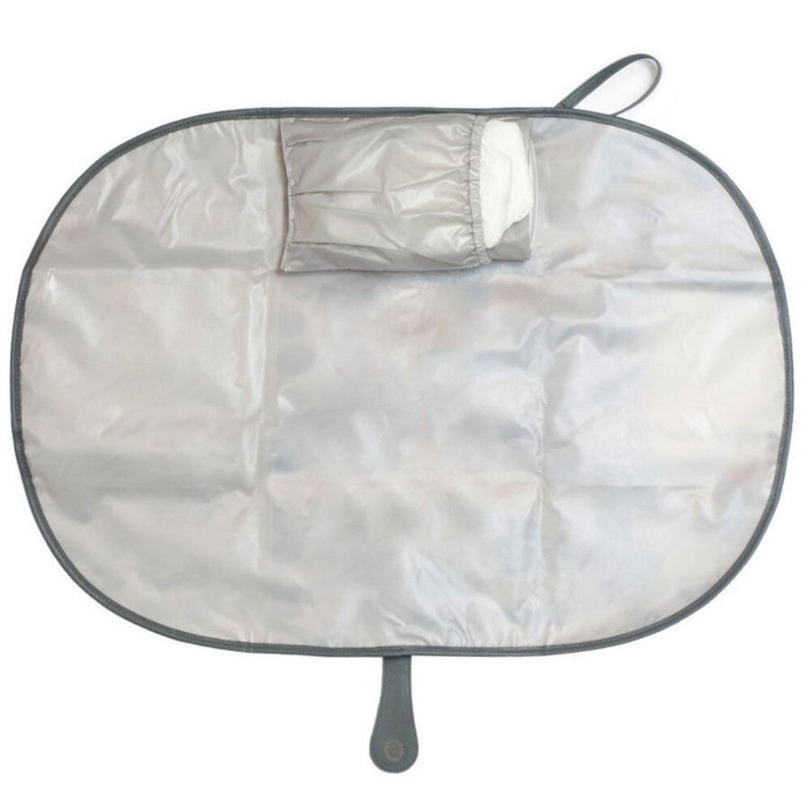 Black/Gold Baby Nappy/Diaper Changing/Change Clutch/Mat/Foldable Wallet/Bag