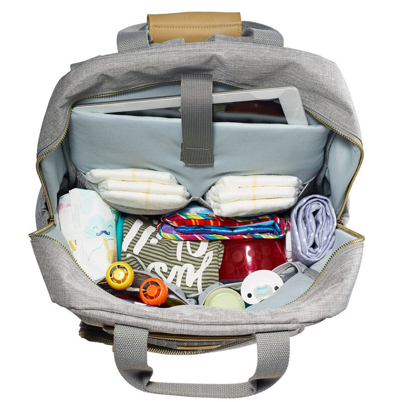 Jj Cole Papago Baby Toddler Nappy Diaper Backpack Bag W Changing Mat Pad Grey Buy Nappy Bags 614002011102