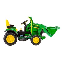 John Deere 12V Electric Kids Ride On Loader Tractor Toy Children Digger Farm Car