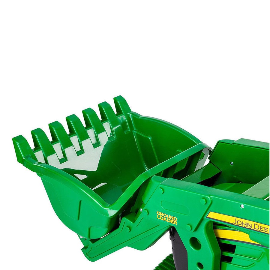 John Deere 12V Electric Kids Ride On Loader Tractor Toy Children Digger Farm Car