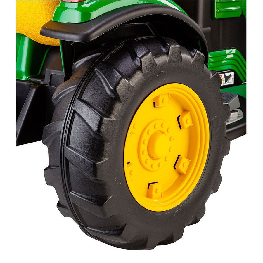 John Deere 12V Electric Kids Ride On Loader Tractor Toy Children Digger Farm Car