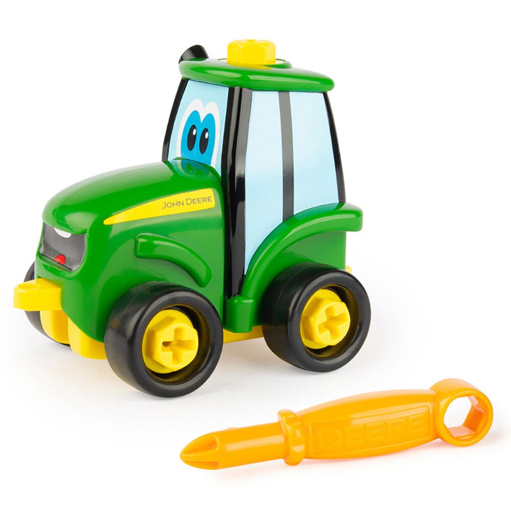John Deere Build-A-Buddy Johnny Tractor w/ Screwdriver Kids/Children 3y+ Green