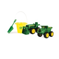 John Deere Dump Truck & Tractor w/ Bucket/Shovel Toy/Kids/Children/Play Game Fun
