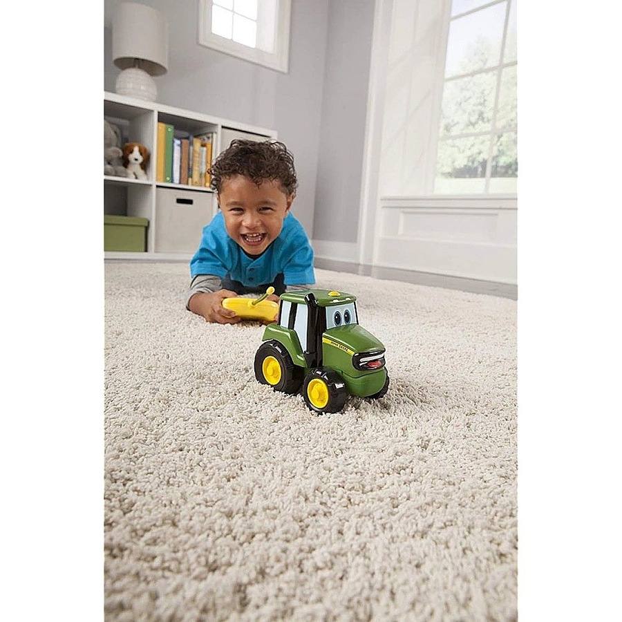 John Deere Johnny Tractor w/Remote Control Toddler/Kids Interactive Toys 18m+