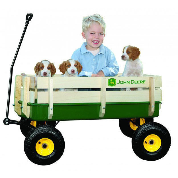 john deere kids wagon