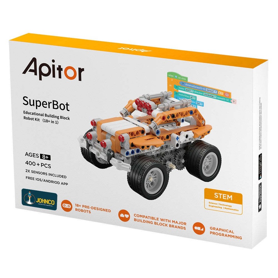 Buy Johnco Apitor SuperBot Robotic Kit Educational Building Kids ...