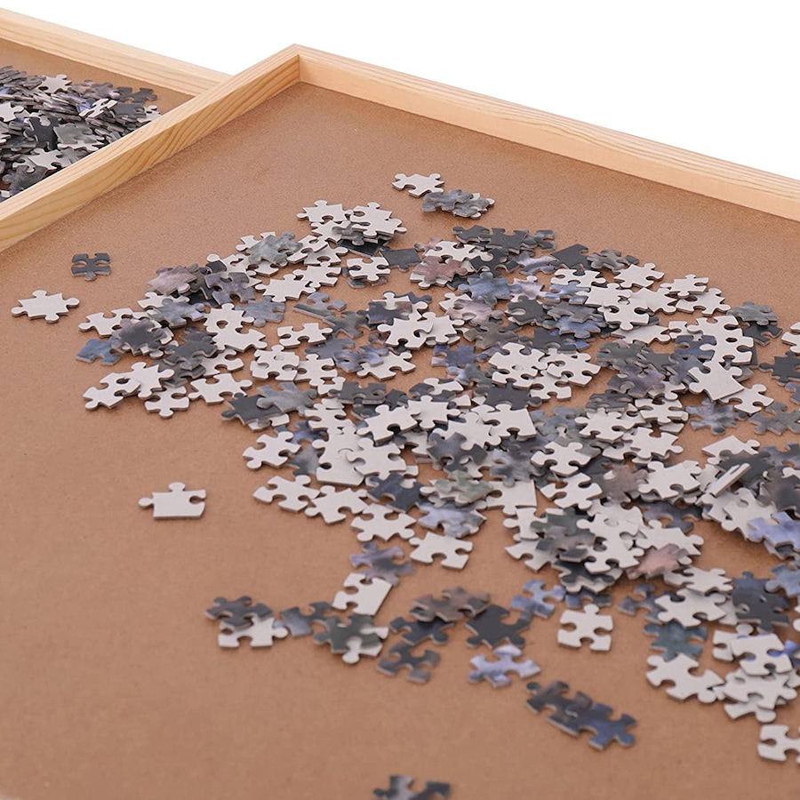 Joka Portable Puzzle Wooden Table/Holder w/ 4 Storage Draws 1500pc/90 x 67cm