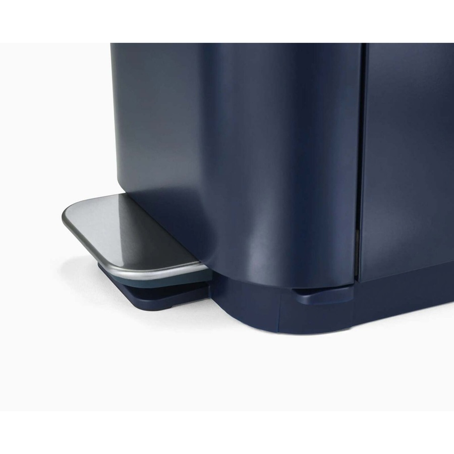 Joseph Joseph Porta 40L/99cm Pedal Bin Garbage Rubbish Trash Can Midnight Blue