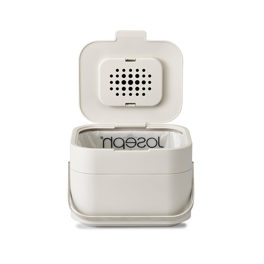 Joseph Joseph Stack 4 Food Waste Caddy Bin 23.5cm Kitchen Flip Top Rubbish Bin