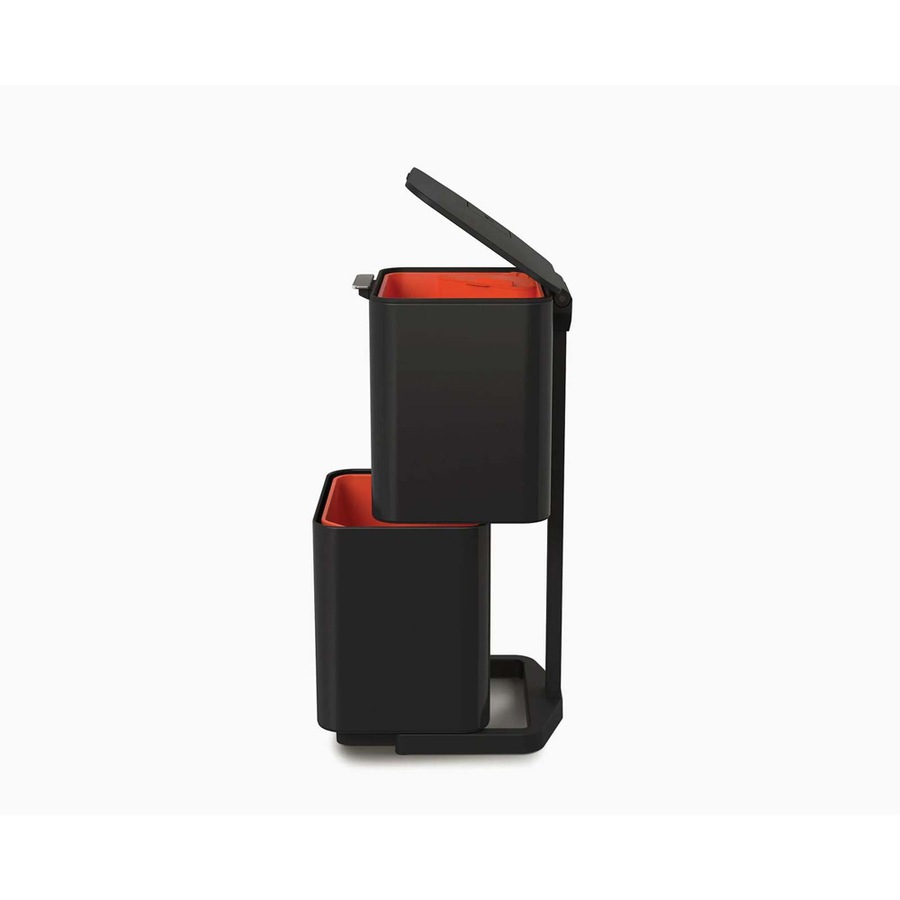 Joseph Joseph Totem Max 60L/81cm Waste & Recycling Rubbish Bin Carbon Black