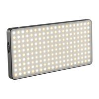 Jupio PowerLED 200A LED Light w/ Built-In Powerbank & Charging Cable Black