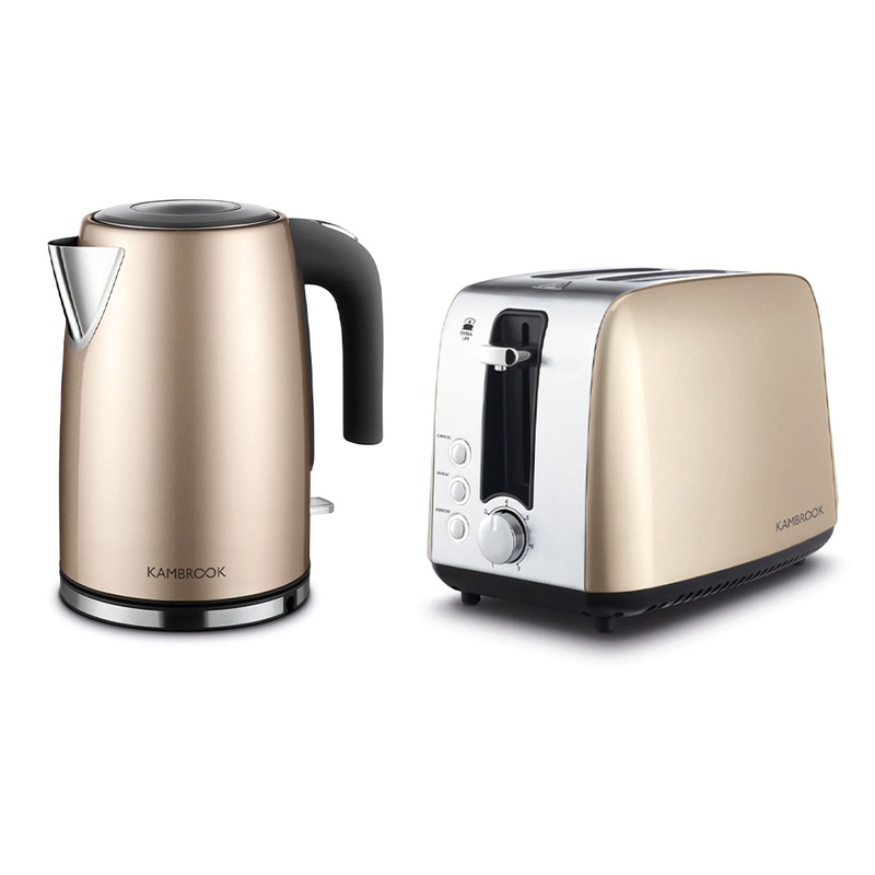 Buy Kambrook Deluxe Series 1.7L Kettle & 2 Slice Stainless Steel