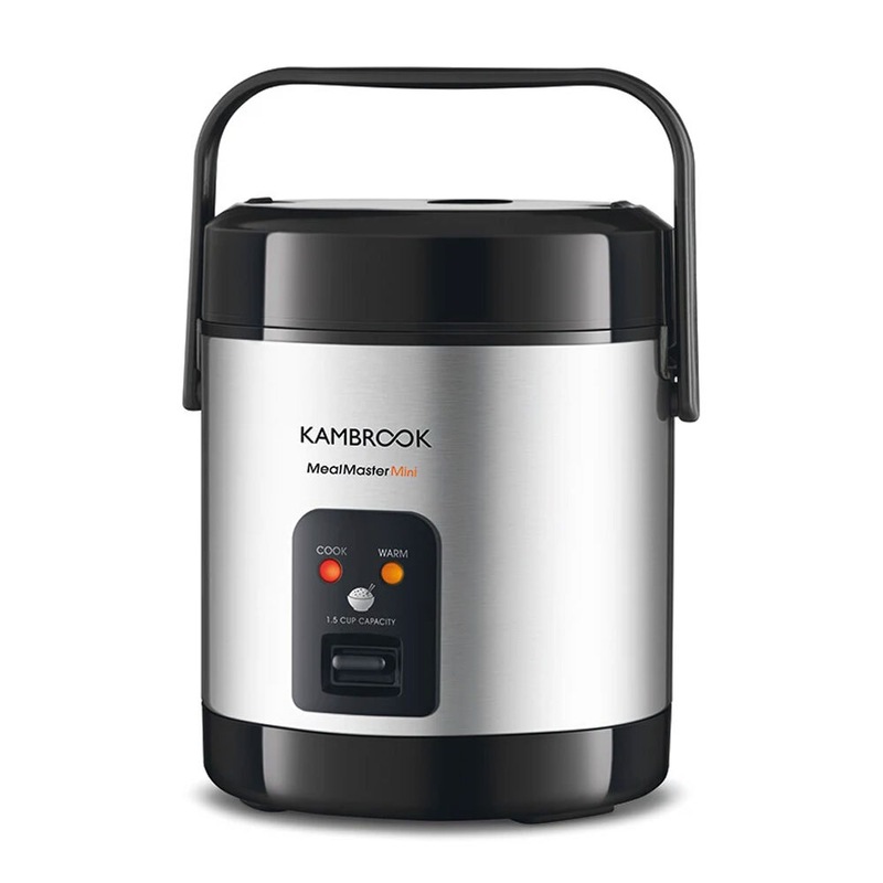 Buy Kambrook Meal Master 1.5L Mini Multi Rice/Pasta Cooker w/ Spoon/Scoop Silver MyDeal