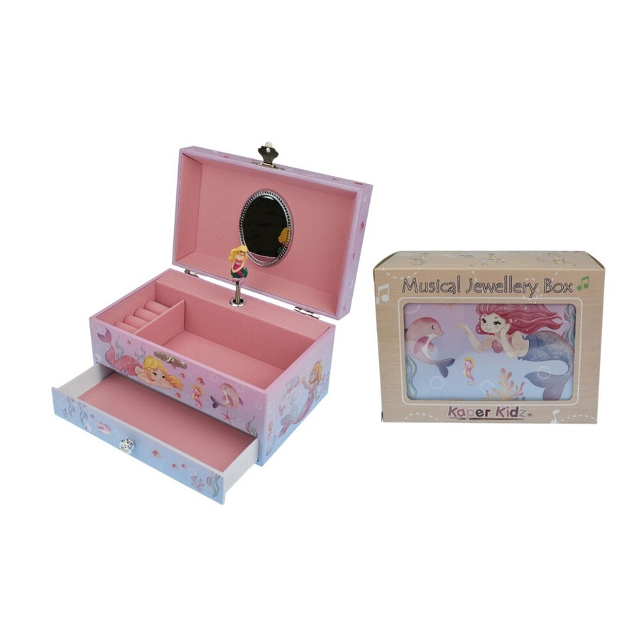 Kaper Kidz Aquaria Mermaid Heirloom Music Box Kids/Children Musical Toy 3y+