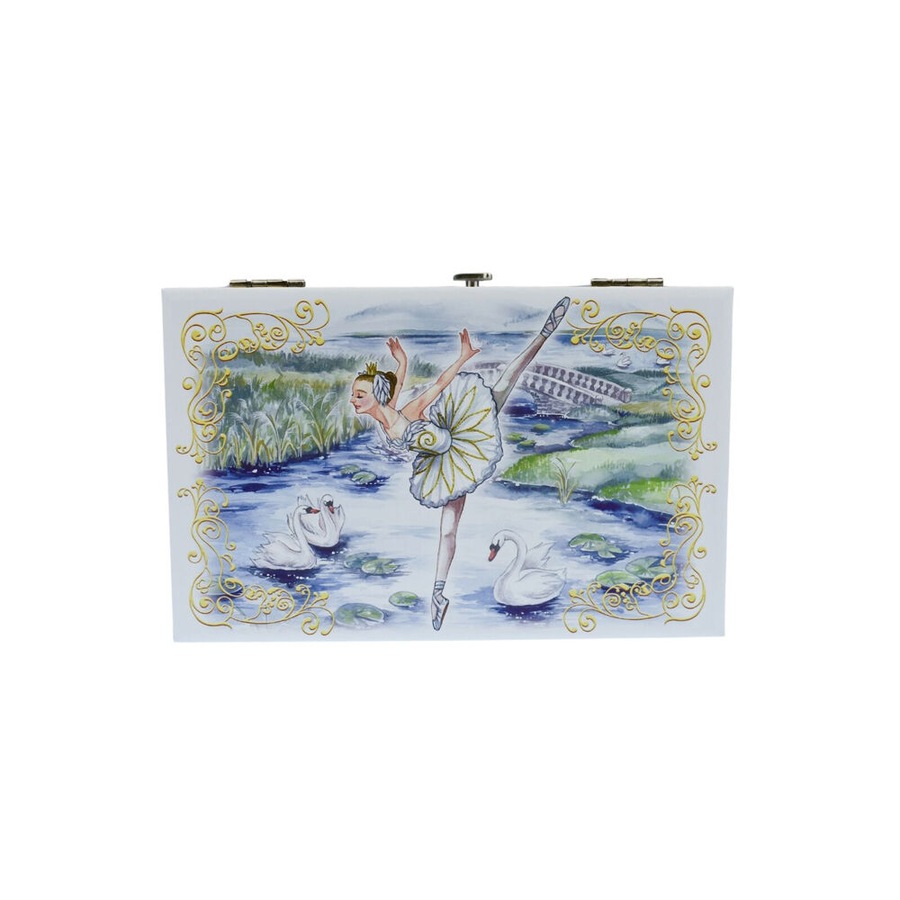 Kaper Kidz Azurea Ballerina Heirloom Music Box Kids/Children Musical Toy 3y+