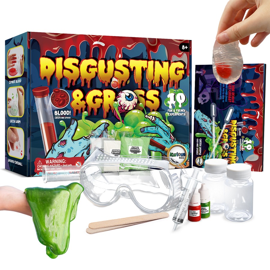 Kaper Kidz Disgusting And Gross Science Kit Kids/Childrens Activity Toy 8Y+