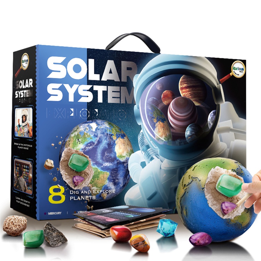 Kaper Kidz Solar System Exploration Dig Gem Kit Kids/Childrens Toy 6Y+