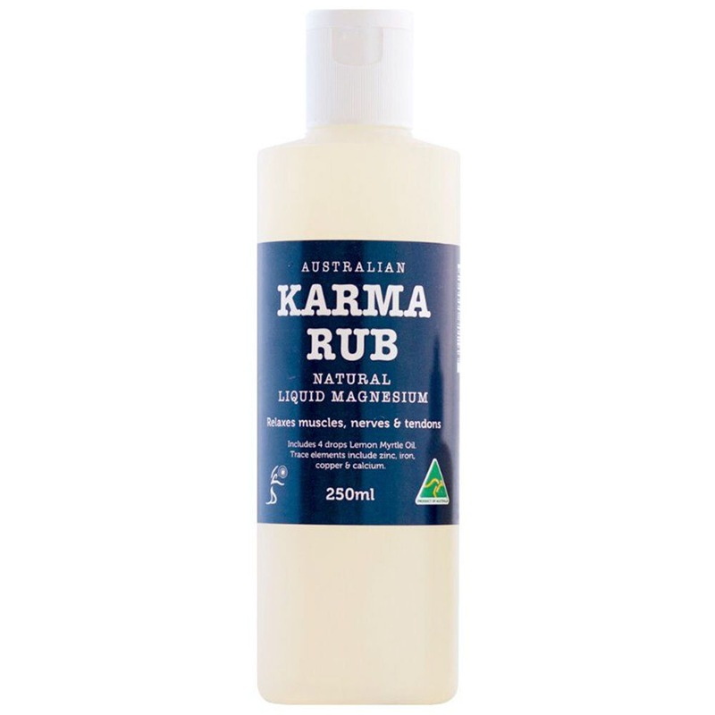 Buy Karma Rub Natural Liquid Magnesium 250ml Bottle Muscle/Body