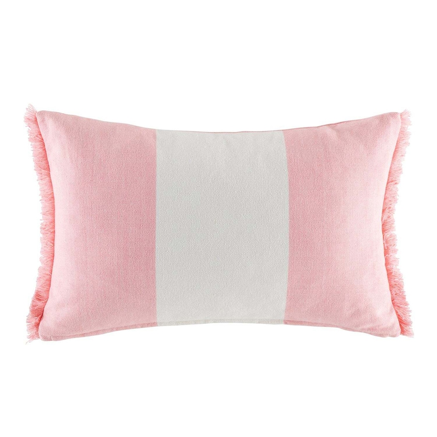Kas Australia Ashton Filled Cushion/Throw Pillow Rect Home Decor 35x55cm Pink