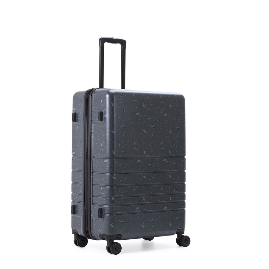 Kate Hill Terrazzo Large Travel Luggage Suitcase Lightweight 76x36cm Black