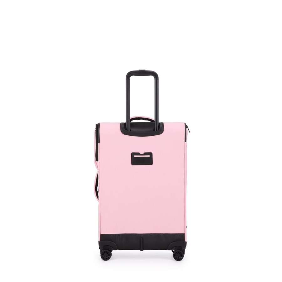 Kate Hill Willow Medium Travel Luggage Suitcase Lightweight 60x30cm Pink