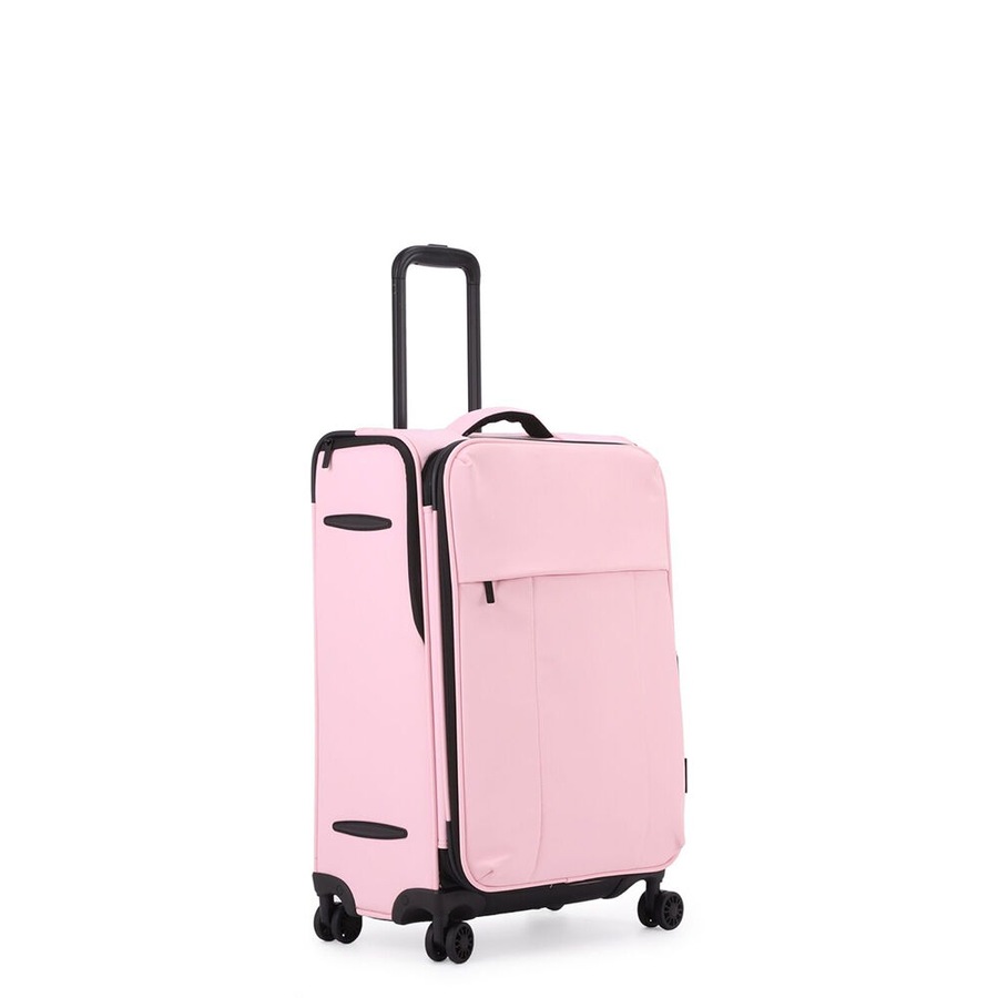 Kate Hill Willow Medium Travel Luggage Suitcase Lightweight 60x30cm Pink