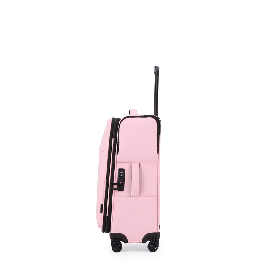 Kate Hill Willow Medium Travel Luggage Suitcase Lightweight 60x30cm Pink