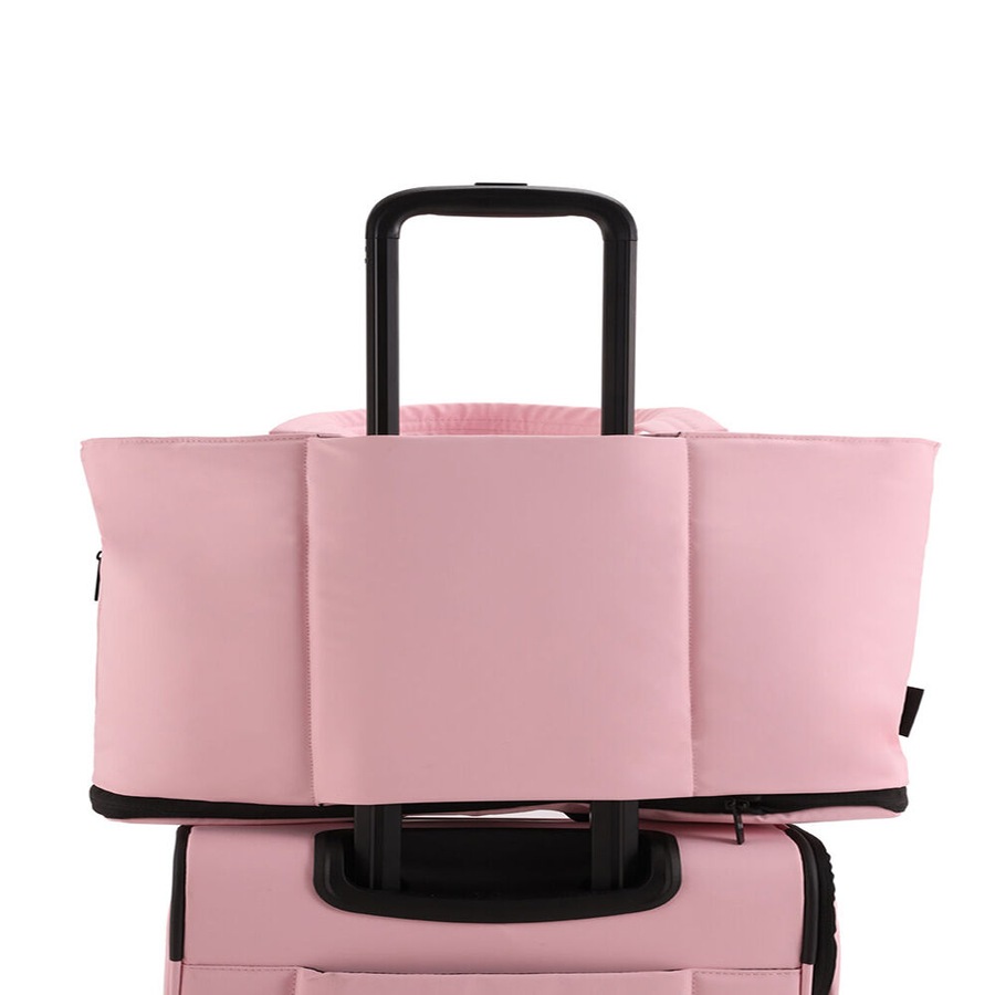 Kate Hill Women's Willow Expandable Shoulder Tote Bag Casual 50x34cm Pink