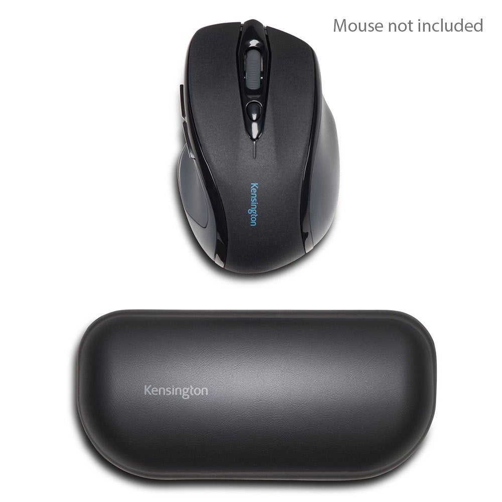 Kensington ErgoSoft Wrist Rest for Standard Mouse Gel Ultra Soft Ergonomic Black