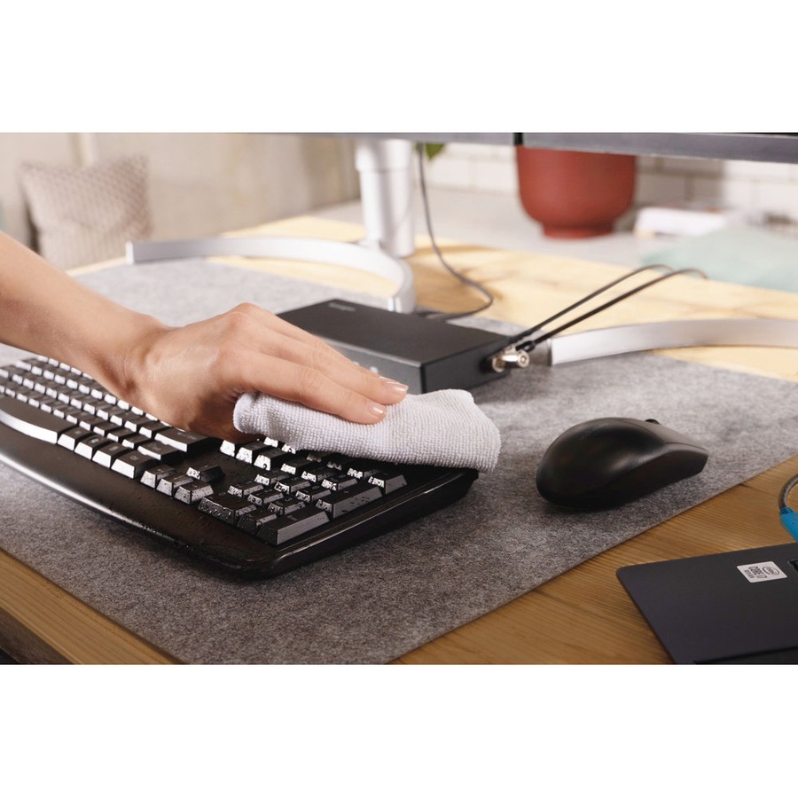 Kensington Profit Washable USB Wired Optical Mouse For Laptop/Computer PC Black