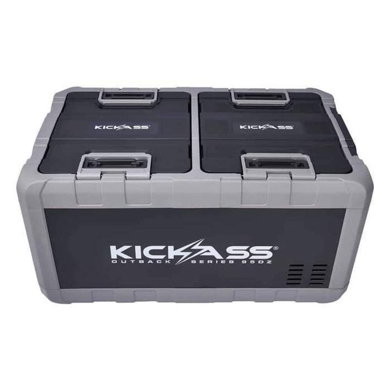Buy KickAss Outback Series 95L Portable Fridge/Freezer Dual Zone w