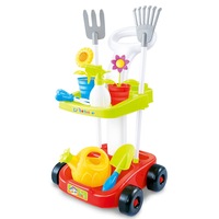 Kids Pretend Play Gardening Trolley Set Toddler Tools Toy/Game Garden/Plants