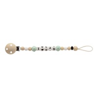 Kikadu I Love Dad 21cm Dummy/Pacifier Clip Strap Holder Chain Baby 0m+ Mint