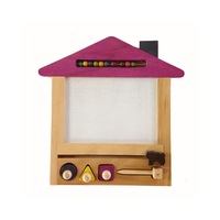Kiko & gg Oekaki House Wooden Drawing Board w/ Pen Kids/Children 3y+ Toy Cat