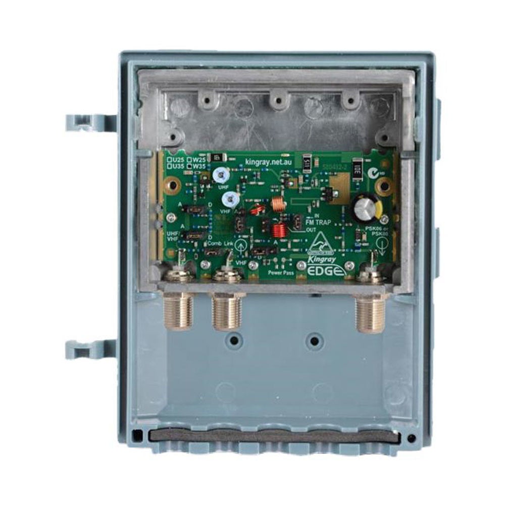 Kingray Digital TV Masthead Amplifier Booster Filter for Aerial Antenna