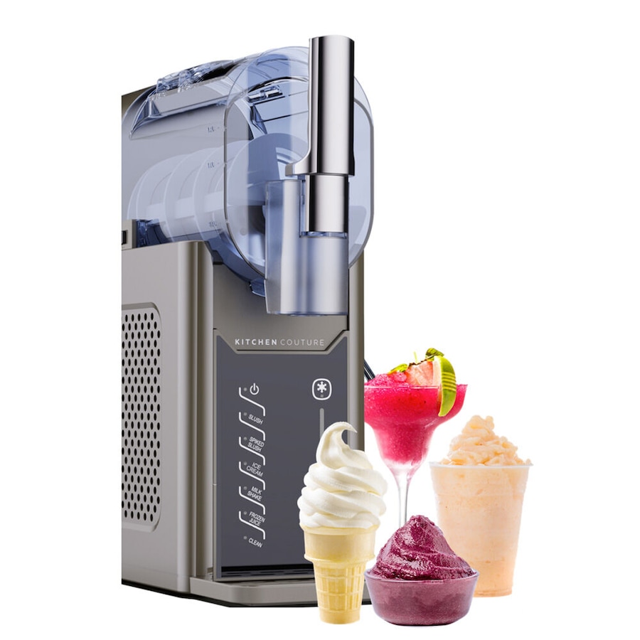 Kitchen Couture Frozen Slushie Drinks & Soft Serve Ice Cream Maker Machine 2L