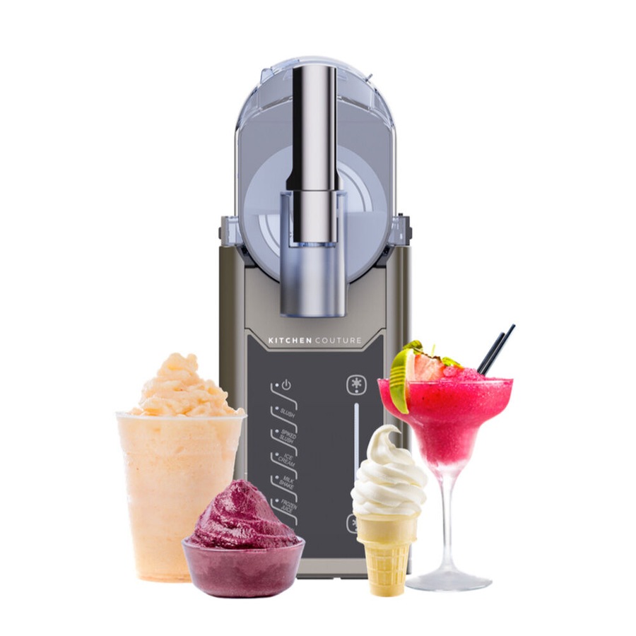 Kitchen Couture Frozen Slushie Drinks & Soft Serve Ice Cream Maker Machine 2L