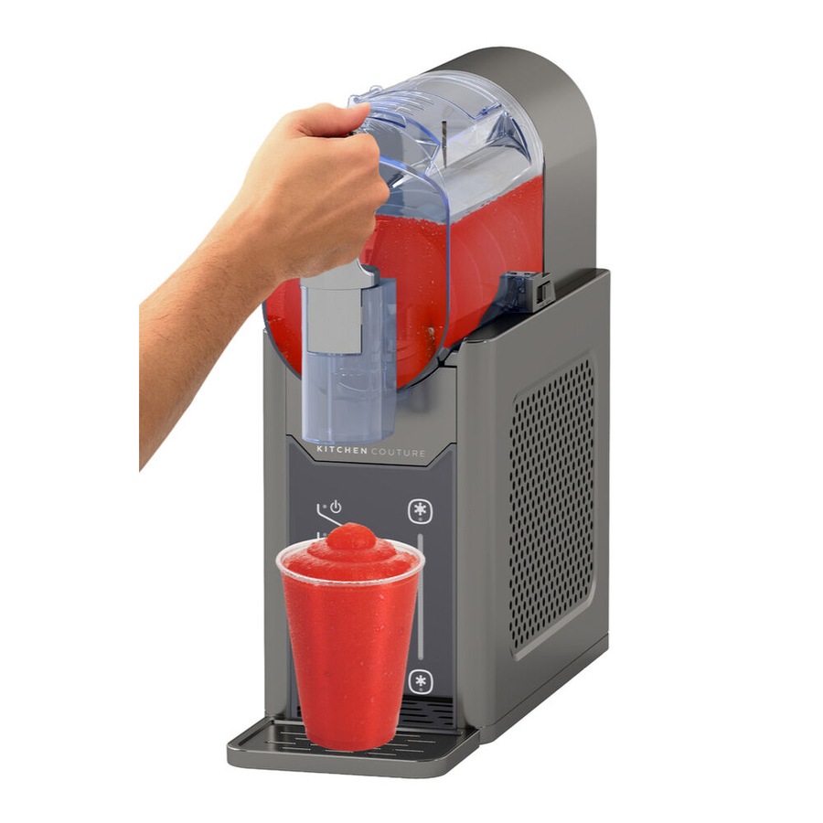Kitchen Couture Frozen Slushie Drinks & Soft Serve Ice Cream Maker Machine 2L