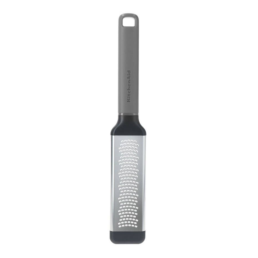 KitchenAid Classic Fine Etched Handheld Grater Kitchen Utensil Charcoal Grey