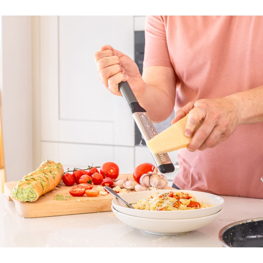 KitchenAid Classic Fine Etched Handheld Grater Kitchen Utensil Charcoal Grey