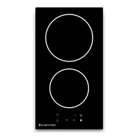 Kleenmaid Ceramic Glass Kitchen Cooktop/Stovetop Touch Control Burner Black 30cm