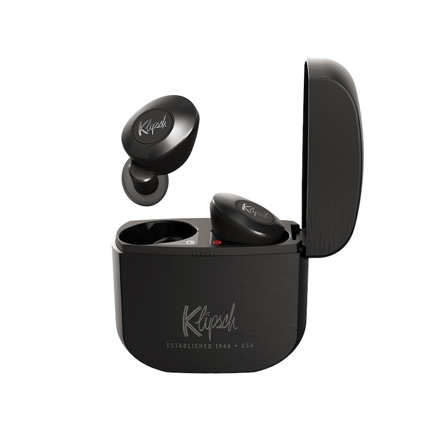 Klipsch T5 II True Wireless In-Ear Bluetooth Earphones/Earbuds w/ Case Gunmetal