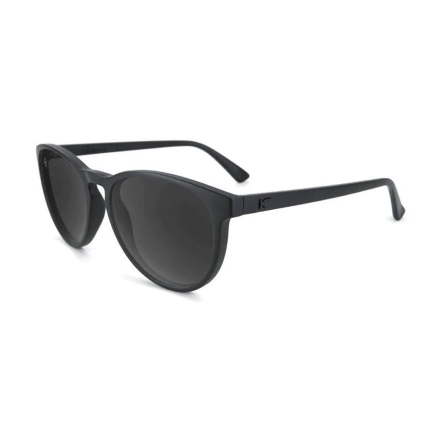 Knockaround Mai Tais Sunglasses Polarised UV400 Black on Black/Smoke