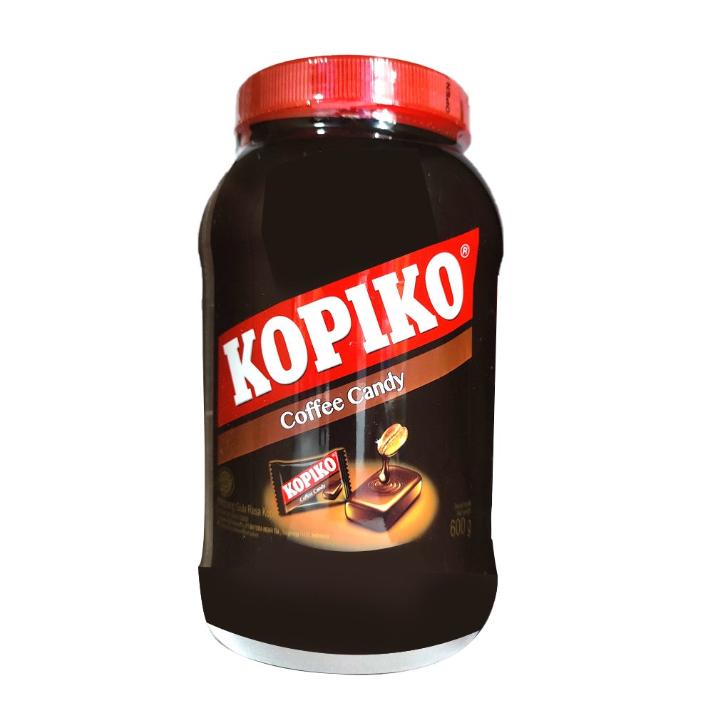 Kopiko 600g Mini Coffee Extract Hard Caffeine Candy Party Treats Jar Classic