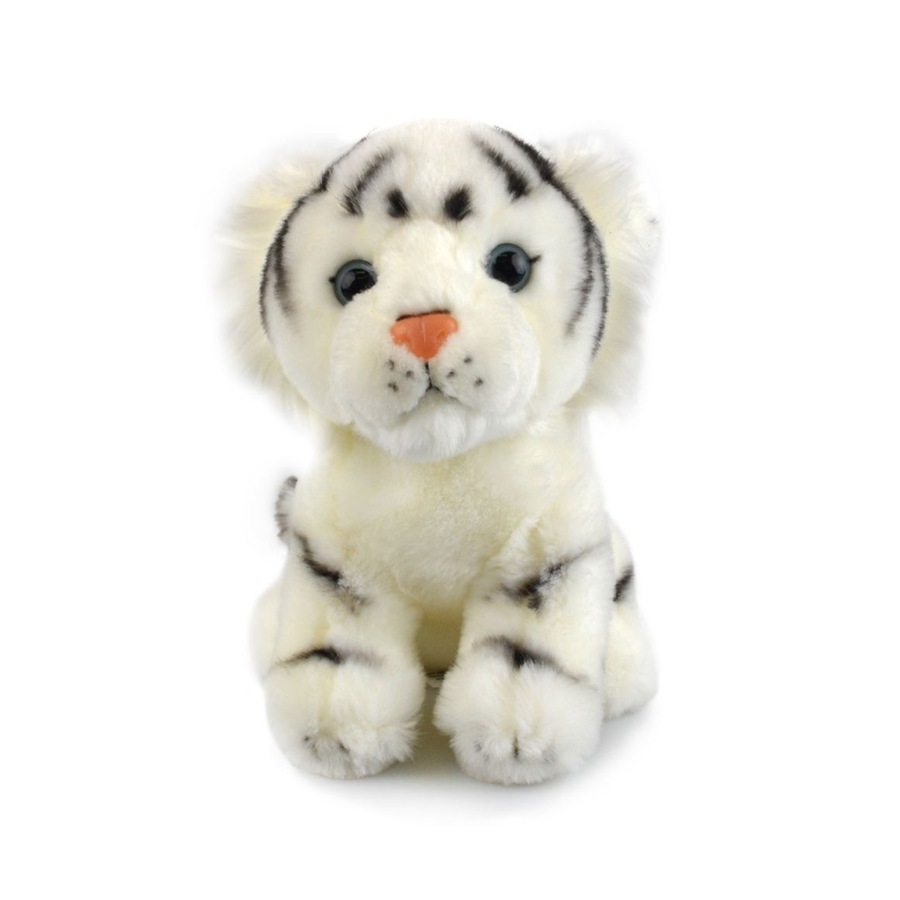 Korimco 18cm Lil Friends Tiger Kids Animal Soft Plush Stuffed Toy White 3y+