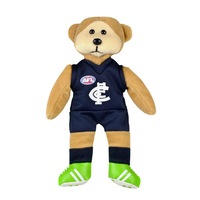 Korimco 21cm AFL Magic Play Carlton Soft Stuffed Toy Kids/Children 3y+ Assorted